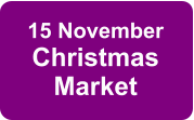 15 NovemberChristmas Market